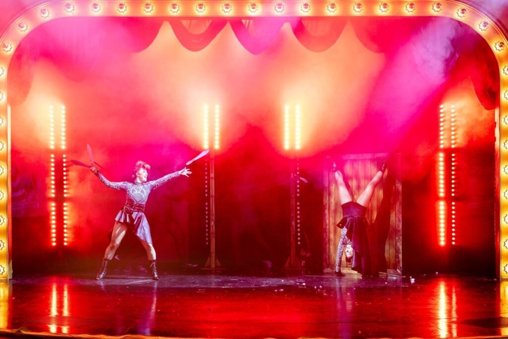 Sydney Claire Olson as Slice in Big Top 2 at Lagoon Amusement Park in Utah!