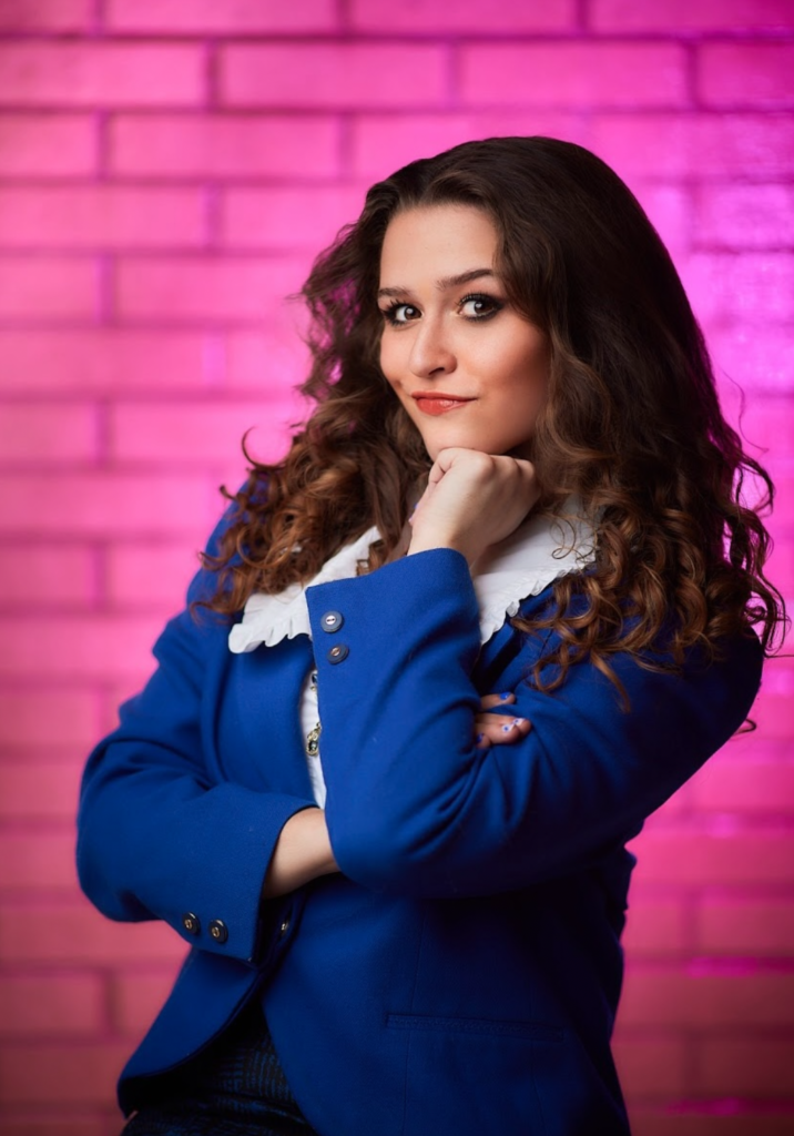 Sydney Claire Olson in Heathers as Veronica Sawyer with Mad King Productions!
