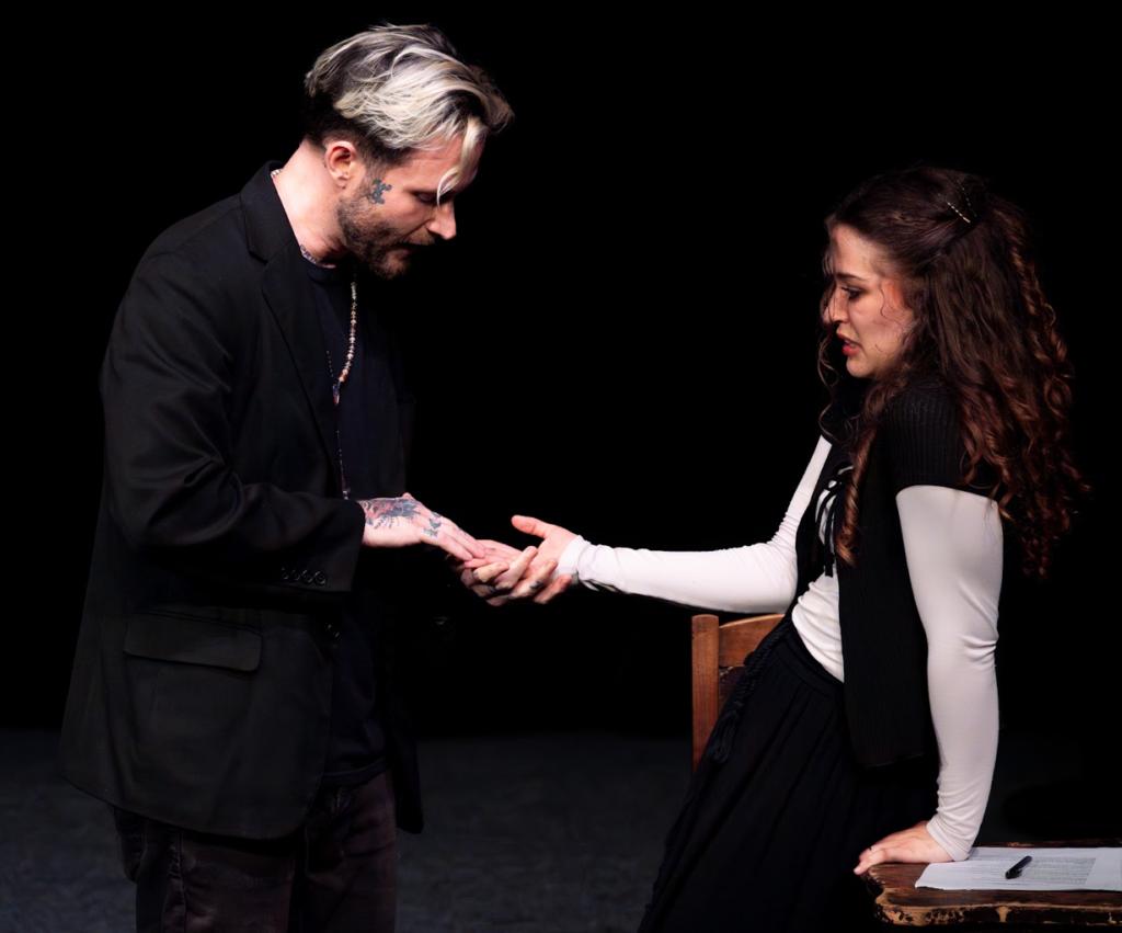 Sydney Claire Olson as Isabella in Measure for Measure with the Prague Shakespeare Company!
