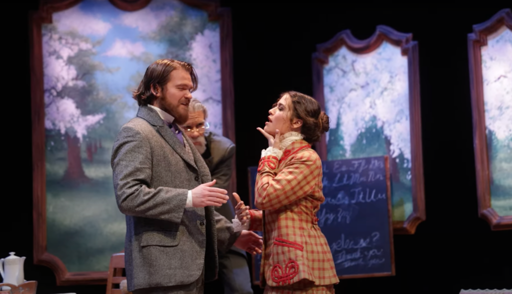 Sydney Claire Olson as Charlotte in BYU's The Cherry Orchard by Anton Chekhov (2025)